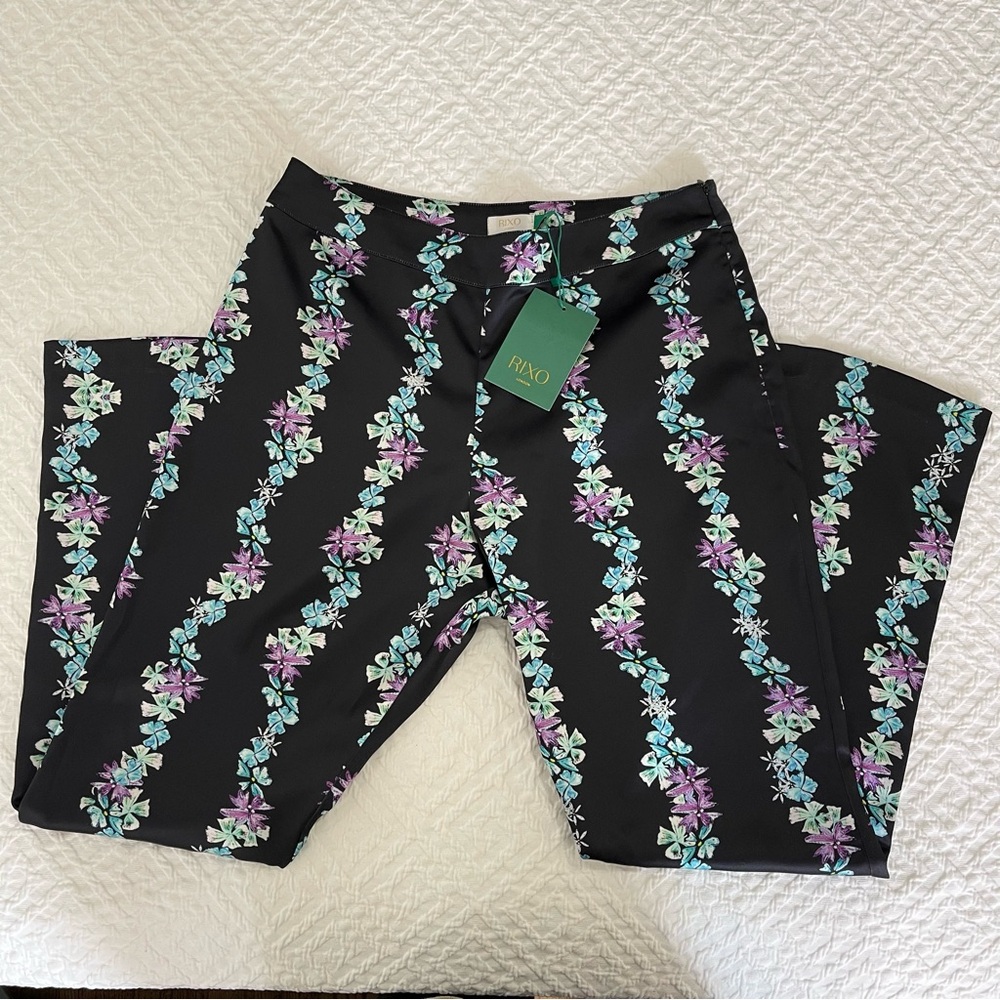 RIXO Women’s Floral Pants NWT